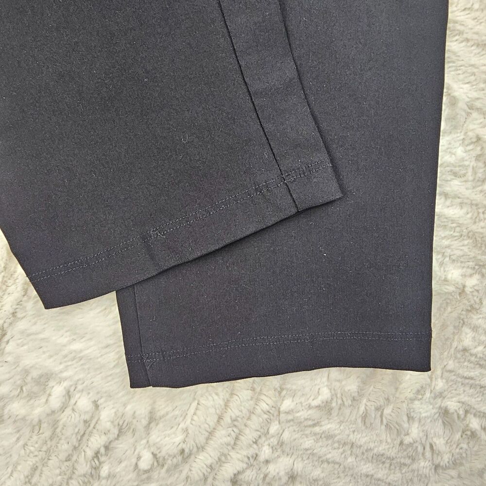 Worthington Black Stretch Ankle Pants Women’s 14 Office Career Pull On - Picture 7 of 11